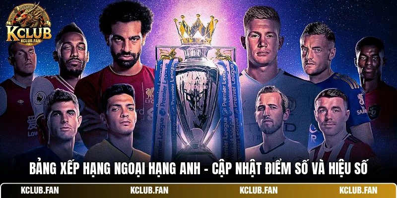 bang xep hang ngoai hang anh cap nhat diem so va hieu so