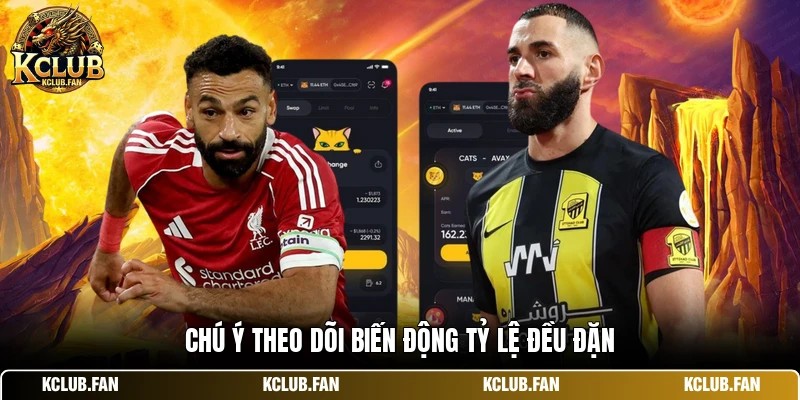 Chú ý theo dõi biến động tỷ lệ đều đặn