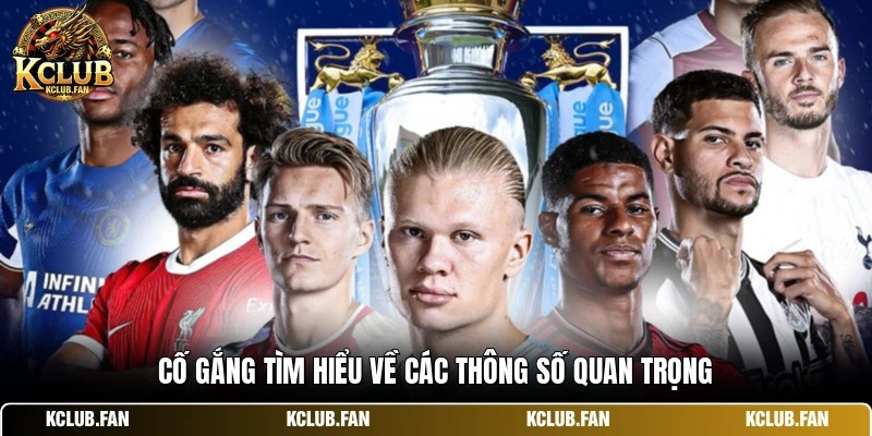 Cố gắng tìm hiểu về các thông số quan trọng